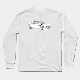 RS200 Wireframe Long Sleeve T-Shirt